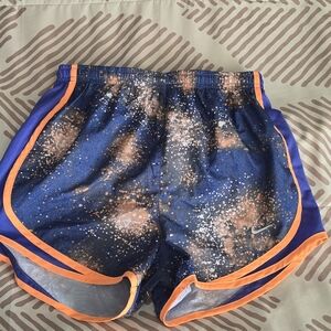 Nike Dri-FIT Gray and Blue Shorts